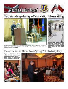 June[removed]Volume 2 Issue 6 TSC stands up during official visit, ribbon cutting