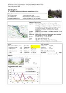 Factsheet visstand en sportvisserij, bijlage bij het Visplan Rijn en IJssel Situatie per januari 2011