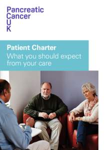 Patient Charter What you should expect from your care www.pancreaticcancer.org.uk