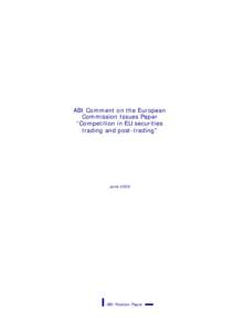 Securities / Payment systems / Financial markets / Stock market / Euroclear / Central securities depository / Markets in Financial Instruments Directive / Algorithmic trading / Clearstream / Financial economics / Financial system / Finance