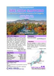 Microsoft Word - NPC2014 1st Circular 102 Nakajima Park_Autum Rev7.doc