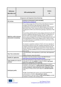 Science and technology in Europe / Land use / Land-parcel identification system / Institute for Environment and Sustainability / Future enlargement of the European Union / Common Agricultural Policy / European Union / Europe / European Commission