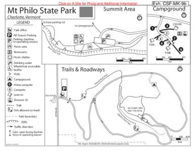 Charlotte /  Vermont / Mount Philo State Park / Philo / Lake Champlain / Vermont / Geography of the United States / Geography of New York