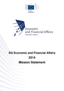 DG Economic and Financial Affairs[removed]Mission Statement  1