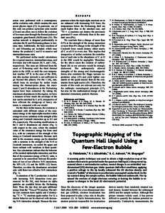 Scanning probe microscopy / Quantum electronics / Spintronics / Microscopes / 2DEG / Electron / Quantum Hall effect / Scanning tunneling microscope / Hall effect / Physics / Condensed matter physics / Materials science