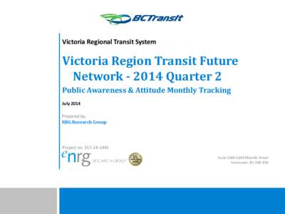 BC Transit West Shore Q3 2012