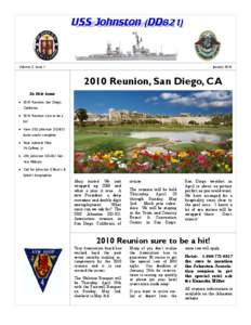 Newsletter Volume 2, Issue 1 January 2010