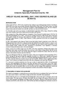 King George Island / Ardley Island / Gentoo Penguin / Chilean Antarctic Territory / Antarctic Peninsula / Braillard Point / Antarctic Specially Protected Areas / South Shetland Islands / Hydrographers Cove / Geography of Antarctica / Physical geography / Antarctica