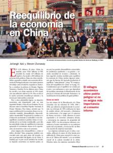 Reequilibrio de la economía en China - Jahangir Aziz y Steven Dunaway - Finanzas y Desarrollo - Septiembre de 2007