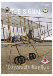 Volume 75 April 2014 PP100007300 THE SIGNAL RSL South Australia, Northern Territory and Broken Hill