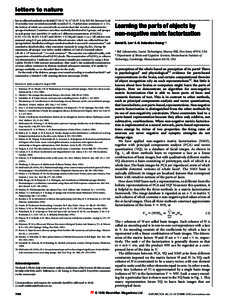 letters to nature larvae collected randomly in the field[removed]N, [removed]E) by SCUBA. Between 5 and 10 juveniles were recruited successfully in each of 15, 1 l polystyrene containers (n ¼ 15), the bottom of whi