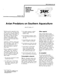 Avian Predators on Southern Aquaculture