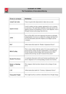 Microsoft Word - Glossary of terms.doc