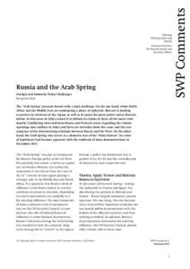 Fertile Crescent / Levant / Syria / Muammar Gaddafi / Arab Spring / Russia–Syria relations / International reactions to the 2011–2012 Syrian uprising / Asia / Middle East / Syrian uprising