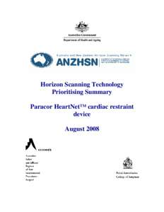 Horizon Scanning Briefing Template