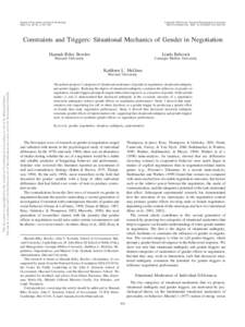 Journal of Personality and Social Psychology 2005, Vol. 89, No. 6, 951–965 Copyright 2005 by the American Psychological Association/$12.00 DOI: 