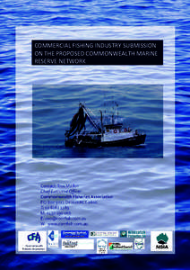 COMMERCIAL FISHING INDUSTRY SUBMISSION ON THE PROPOSED COMMONWEALTH MARINE RESERVE NETWORK 1