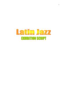 Americas / Central American music / Latin jazz / Timba / Music of Puerto Rico / Percussionists / Israel Tanenbaum / Alfredo Rodríguez / Latin American culture / Cuban culture / Music of Cuba