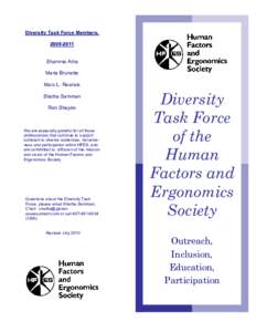 Human–computer interaction / Human factors / Usability / Jack / Technology / Medicine / Health / Systems psychology / Human Factors and Ergonomics Society / Ergonomics