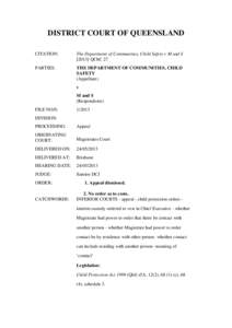Appeal / Contact / MRR v GR / High Court of Singapore / Law / Child custody / Magistrate