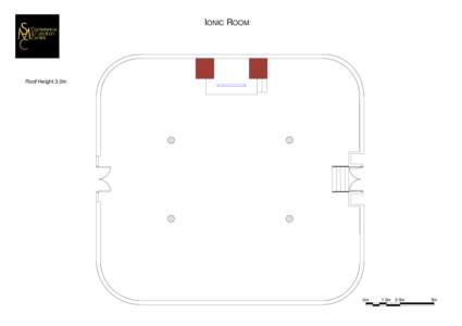 IONIC ROOM  Roof Height 3.0m 0m