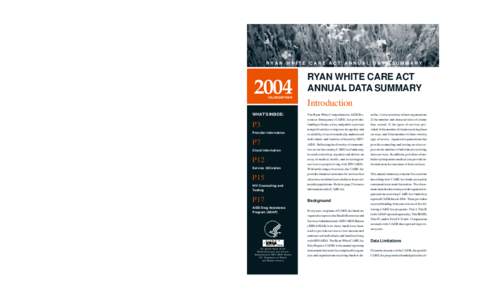RYAN WHITE CARE ACT data summary  HRSA PUBLICATIONS  Antiretroviral medications (PIs, NRTIs,