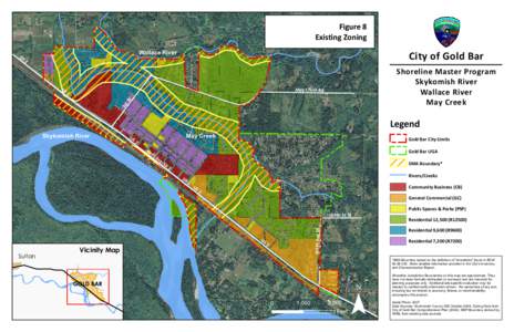 Figure 8 Existing Zoning SR Wallace River