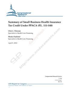 Healthcare reform in the United States / Federal assistance in the United States / Financial economics / Patient Protection and Affordable Care Act / Government / Public economics / Income tax in the United States / Insurance / Tax credit / Taxation / Financial institutions / Institutional investors