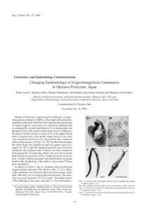 Jpn. J. Infect. Dis., 57, 2004  Laboratory and Epidemiology Communications