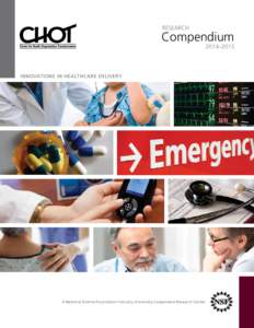 research  Compendium 2014–2015  Innovations in Healthcare Delivery