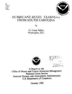 Hurricane Hugo learning from South Carolina