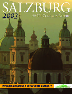 SALZBURG 2003 IPI CONGRESS REPORT www.freemedia.at