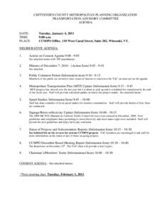 Microsoft Word - Agenda - Jan - 11.doc