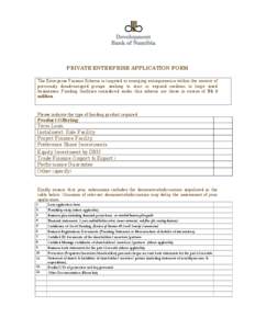Microsoft Word - Private Sector Facility  Application Form _ID 19096_