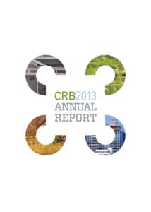 CRB2013  ANNUAL REPORT  CRB2013