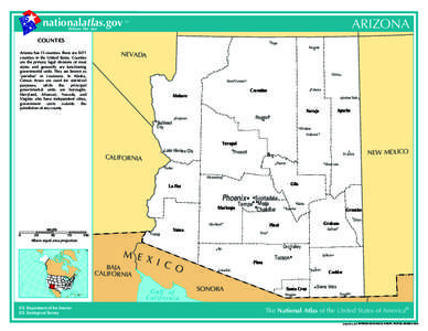 nationalatlas.gov Where We Are ARIZONA  TM