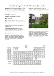 Microsoft Word - Through the Window KS4 Chemistry.doc