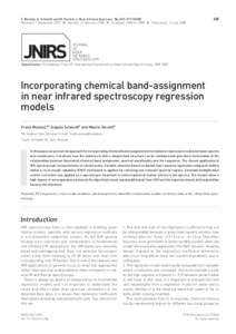 F. Westad, A. Schmidt and M. Kermit, J. Near Infrared Spectrosc. 16, 265–Received: 7 September 2007 n Revised: 11 February 2008 n Accepted: 3 March 2008 n Publication: 14 JulyJournal