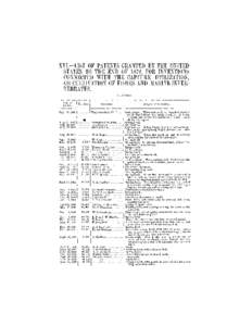 XVI.-LIST OF PATENTS GRANTED BY THE UNITED STATES TO TH~ END OF 1812, FOR INVENTIONS CONNECTED WITH THE CAPTURE, UTILIZATION, OR CULTIVATION OF FISHES AND jiJARINE INVERTEBRATES. I. HOOKS.