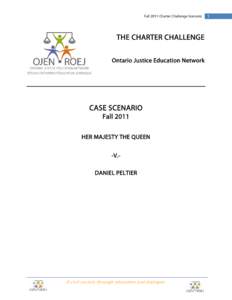 Microsoft Word - THE CHARTER CHALLENGE - CASE SCENARIO - Fall 2011