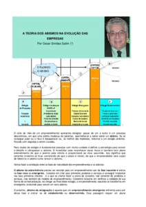 A TEORIA DOS ABISMOS NA EVOLUÇÃO DAS EMPRESAS Por Cesar Simões Salim (*) i