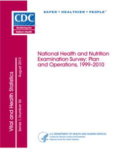 Vital and Health Statistics Report Series 1, Number 56 August 2013