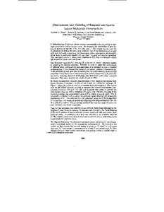 Measurement and Modeling of Temporal and Spatial Indoor Multipath Characteristics Michael A. Jensen’, Quentin H. Spencer, A. Lee Swindlehurst,and Brian D.Jeffs Department of Electrical and Computer Engineering Brigham 