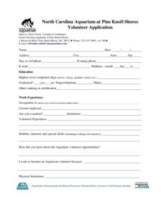 Microsoft Word - Adult volunteer application 2011