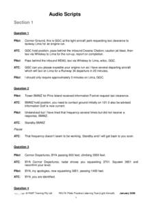 Aerospace engineering / Airport infrastructure / Frontier Martial-Arts Wrestling / Taxiway / Airfield traffic pattern / Runway / Visual approach / Transport / Air traffic control / Aviation