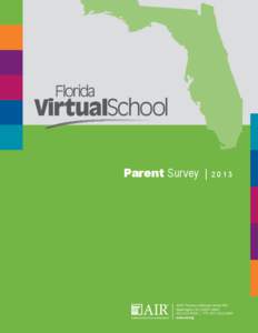 Scale / Education / Science / Knowledge / Market research / Psychometrics / Florida Virtual School
