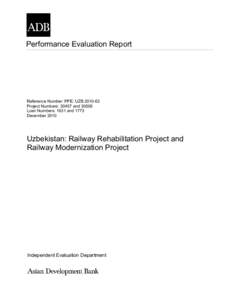 Uzbekistan: Railway Rehabilitation Project and Railway Modernization Project