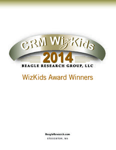 WizKids Award Winners[removed]WizKids Award Winners  BeagleResearch.com
