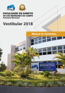 Anos  FACULDADE DE DIREITO DE SÃO BERNARDO DO CAMPO Autarquia Municipal