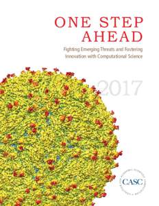 ONE ST EP A HE A D Fighting Emerging Threats and Fostering Innovation with Computational Science  2017